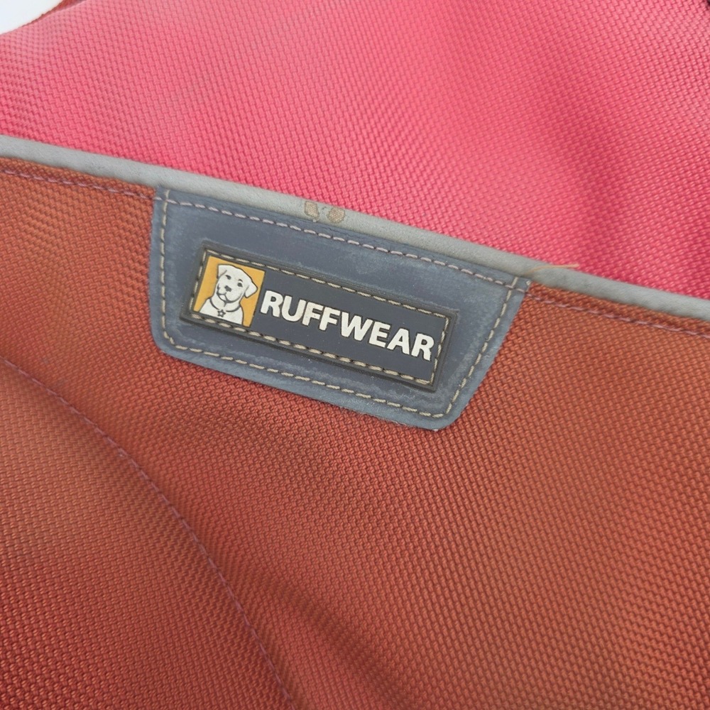 RUFFWEAR FLOAT COAT FOR DOGS MEDIUM LIFE JACKET RED PINK WATER SAFE REFLEFTIVE - Picture 3 of 8